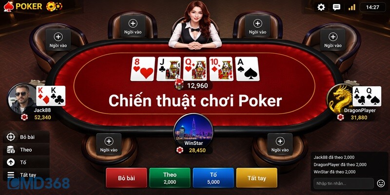 Chiến thuật chơi Poker online nhanh về bờ Chiến thuật chơi Poker online nhanh về bờ