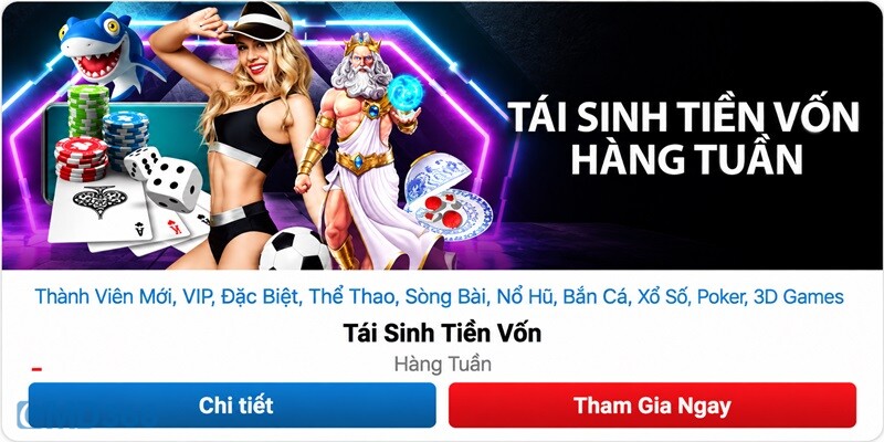 Đăng ký nhận thưởng “Tái Sinh Tiền Vốn” cực nhanh