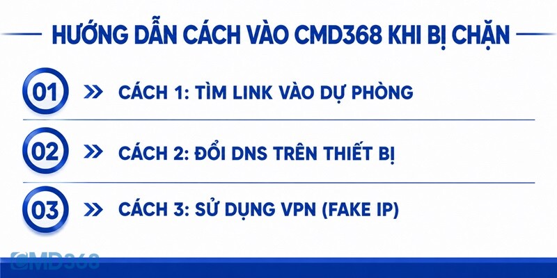 Hướng dẫn cách vào CMD368 khi bị chặn chi tiết