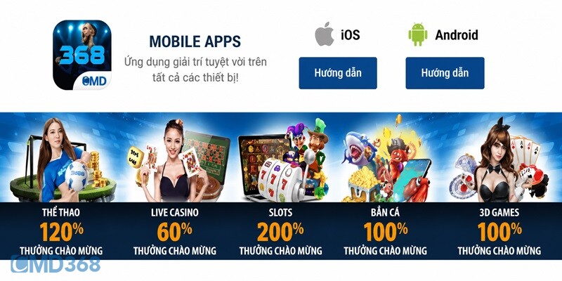 Hướng dẫn tải ứng dụng CMD368 về di động