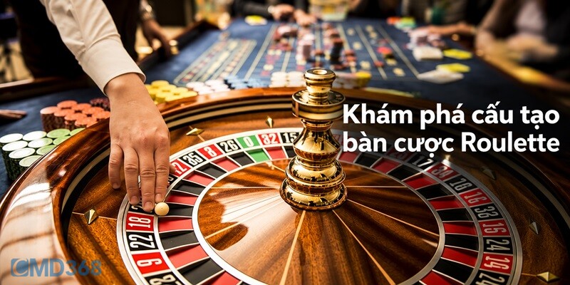Khám phá cấu tạo bàn cược Roulette Khám phá cấu tạo bàn cược Roulette