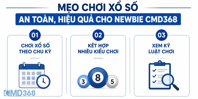 Mẹo chơi Xổ Số an toàn, hiệu quả cho Newbie CMD368 Mẹo chơi Xổ Số an toàn, hiệu quả cho Newbie CMD368