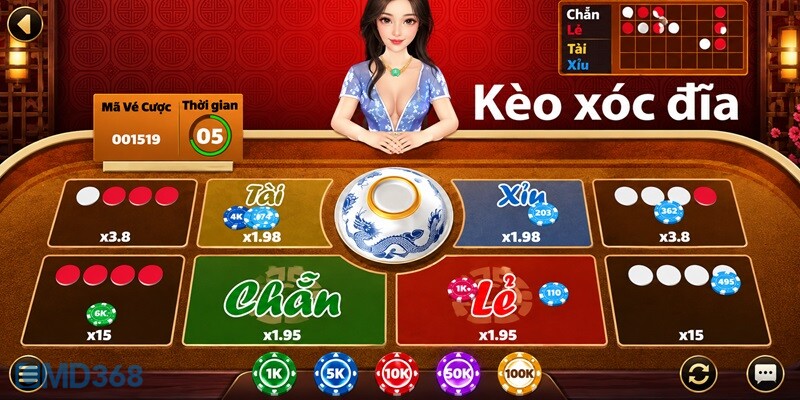 Những loại kèo Xóc Đĩa dễ chơi tại CMD368 Những loại kèo Xóc Đĩa dễ chơi tại CMD368