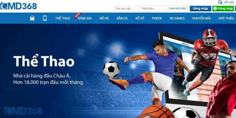 Tổng quan chuyên mục Thể Thao tại CMD368